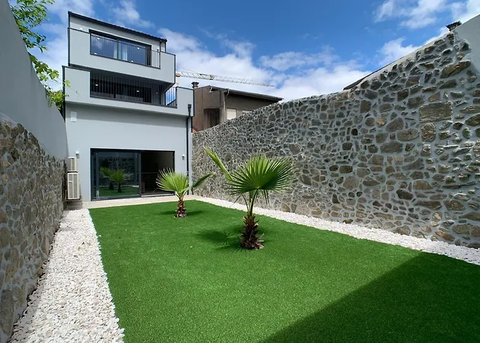 Palhotas - Jardim Santa Barbara Lägenhet Braga